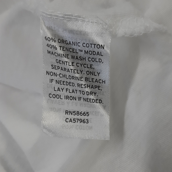 Treasure & Bond Women's Top Size XS Extra Small White Pullover Casual Blouse - Picture 6 of 6